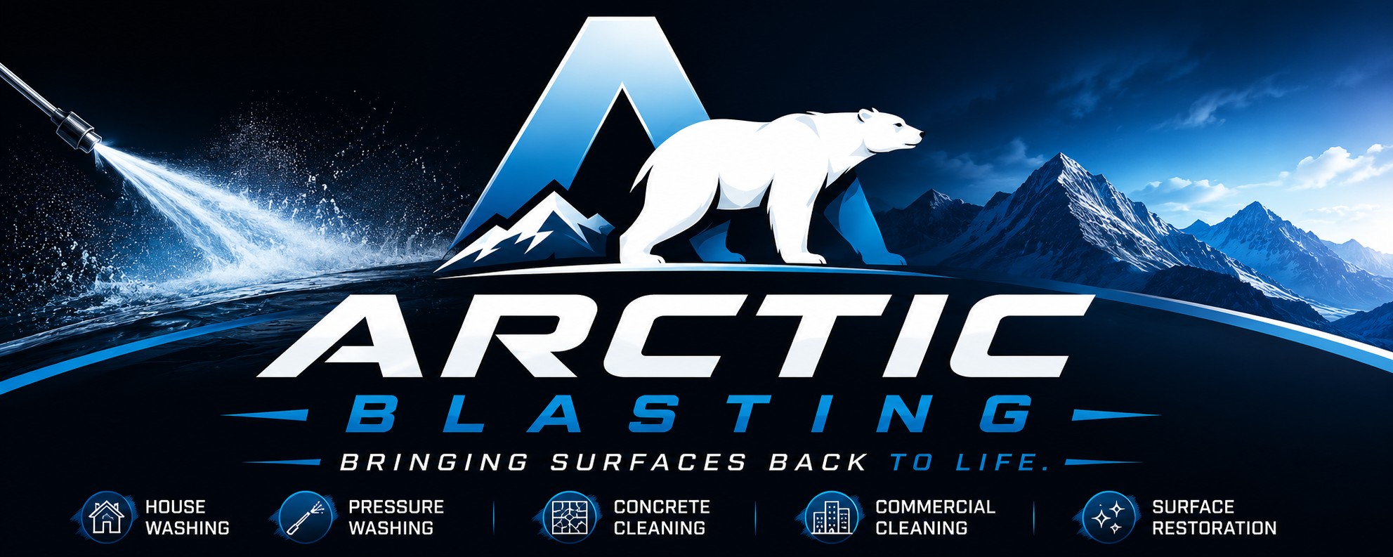 Arctic Blasting bringing surfaces back to life